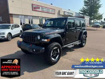 Off-Road Suspension, 4G Wi-Fi, Android Auto, Apple CarPlay, Navigation! This ultra capable Jeep Wran...