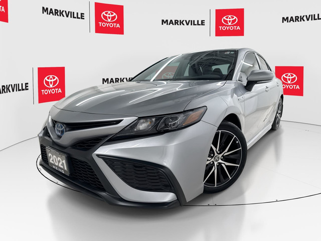 2021 Toyota Camry Hybrid SE CARPLAY & ANDROID AUTO | PUSH STA... in Cars & Trucks in Markham / York Region