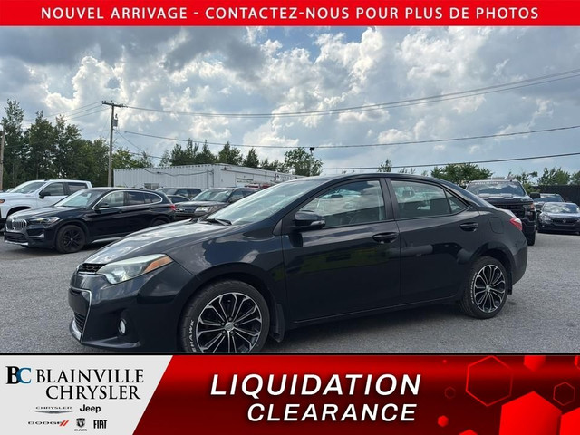 2015 Toyota Corolla LE MANUELLE SUR RDV SEULEMENT AU 514-757-308 in Cars & Trucks in Laval / North Shore