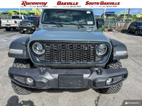 2025 JEEP WRANGLER 4-DOOR WILLYS 4X4 Anvil Exterior Paint Cloth Low Back Bucket Seats 2L Turbocharge... (image 8)