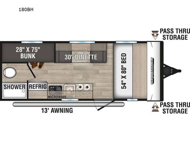 2024 KZ Sportsmen Classic 180BH in Travel Trailers & Campers in Ottawa - Image 2