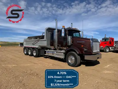 2015 Western Star 4900 Tri Drive Dump Truck with 20 foot box KMS: 260,515 HRS: 11,169 Engine: Detroi...