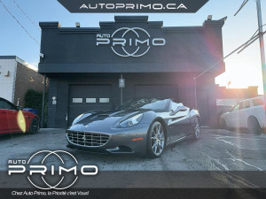 2012 Ferrari California V8 4.3L Convertible Cuir Beige Nav Cam