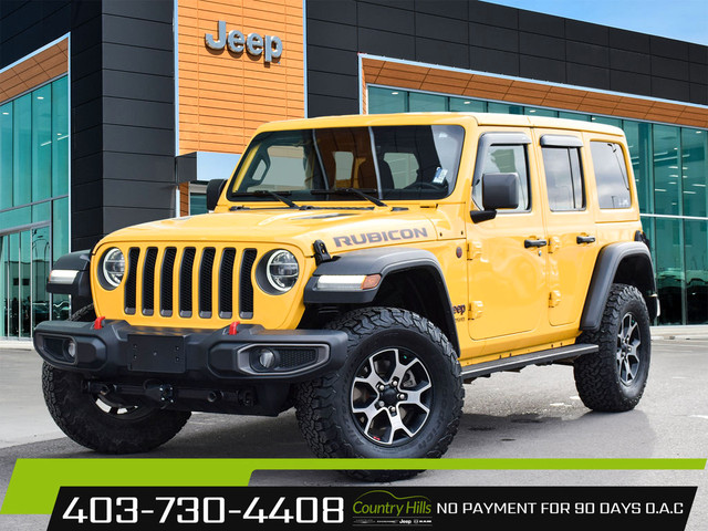  2019 Jeep WRANGLER UNLIMITED Rubicon LOADED | LEDs | Cold Weath in Cars & Trucks in Calgary