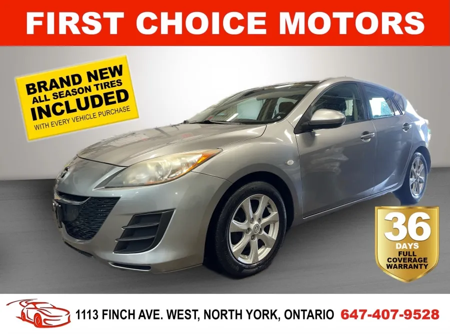 2010 MAZDA MAZDA3 SPORT GS ~AUTOMATIC, FULLY CERTIFIED WITH WARR