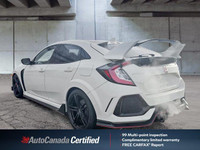Recent Arrival! Odometer is 11565 kilometers below market average! White 2018 Honda Civic Type R FWD... (image 4)
