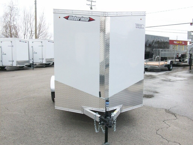  2024 Weberlane CARGO ALUMINIUM6' X 10' V-NOSE 1 ESSIEU CONTRACT in Travel Trailers & Campers in Laval / North Shore - Image 2