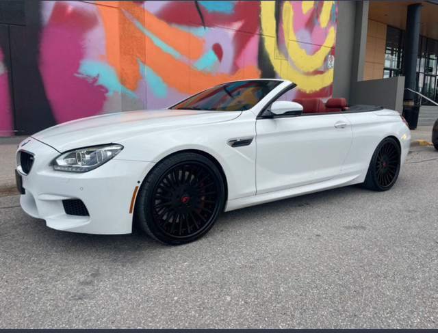 2014 BMW M6 CONVERTIBLE WITH FORGIATOS SUMMER READY!! in Cars & Trucks in Oakville / Halton Region