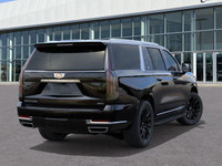 The 2025 Cadillac Escalade ESV Premium Luxury 4WD, finished in timeless Black Raven with a Jet Black... (image 7)
