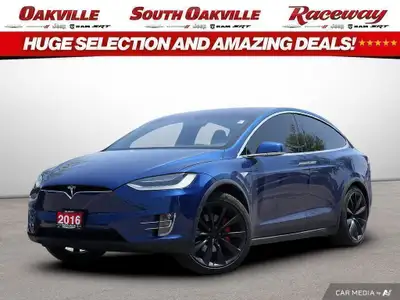 2016 Tesla Model X P100D Blue Electric Motor 1-Speed Automatic Call us at (905) 845-4211 today to ma...