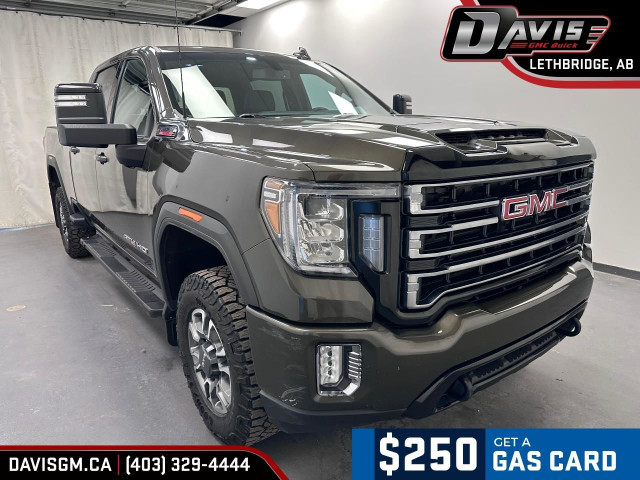 2023 GMC Sierra 3500HD AT4 6.6L DURAMAX 8CYL | HEATED & VENTE... in Cars & Trucks in Lethbridge