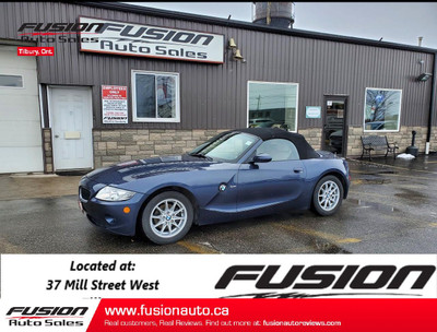  2005 BMW Z4 2.5i-LEATHER-PWR TOP-ALLOY WHEELS