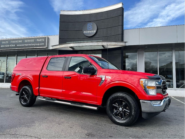  2021 Ford F-150 XLT CREW 4WD B/U CAMERA CANOPY BEDSLIDE in Cars & Trucks in Delta/Surrey/Langley