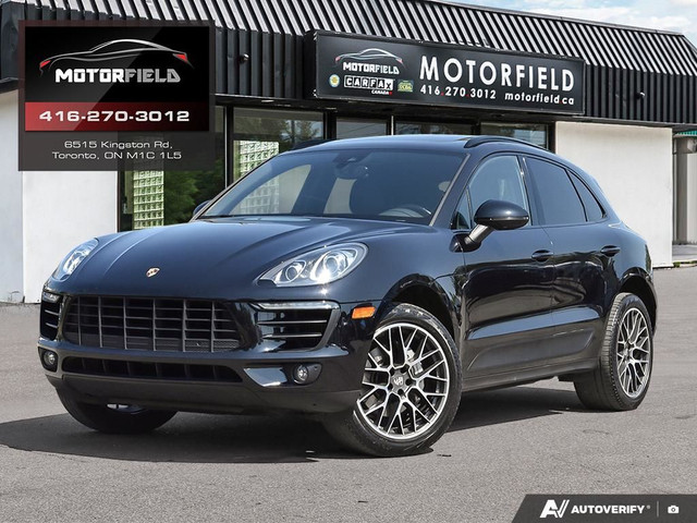 2018 Porsche Macan S AWD Premium Plus PKG *One Owner, Accident F in Cars & Trucks in City of Toronto