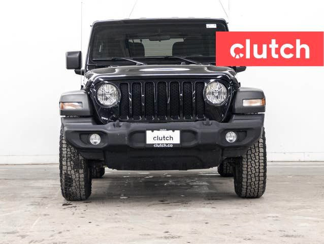 2021 Jeep Wrangler Sport S 4x4 w/ Uconnect 4, Apple CarPlay & An in Cars & Trucks in Bedford - Image 2