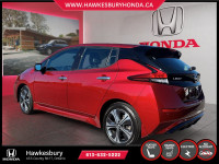 The 2021 Nissan Leaf SL Plus is the top-tier trim level of Nissan's popular all-electric hatchback.... (image 3)