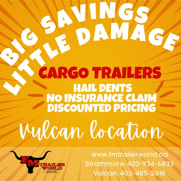 2023 Prairie Road 6x12 Cargo Trailer Tandem Axle Black Barn Door