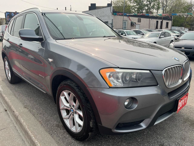  2011 BMW X3 28i , sunroof,backup cam,leather,heated seats in Cars & Trucks in City of Toronto