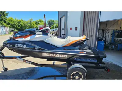 2012 Sea-Doo GTI SE 130/180 2012 GTI SE 130 TUNED TO 180HP. BLACK AND ORG. LESS THAN 1 HR RUN TIME O...