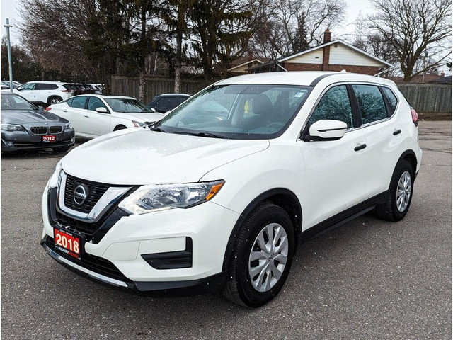 2018 Nissan Rogue S S FWD   Blindspot   Carplay   Heated Seats in Cars & Trucks in Oshawa / Durham Region - Image 4