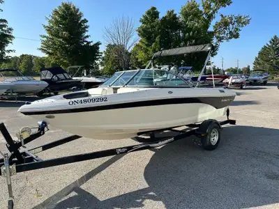 Mercruiser 3.0TKS 135hp, only 118 hours, Bimini top, bow and cockpit covers, snap in carpet. Include...