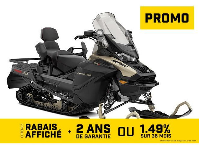 2024 Ski-Doo EXPEDITION LE 20'' 900 ACE Turbo Silent Cobra 1.5'' in Snowmobiles in West Island