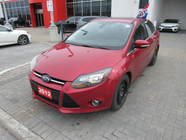 2012 Ford Focus Titanium TWO SET OF TIRES AND RIMS 3YR/60,000... in Cars & Trucks in Ottawa - Image 2