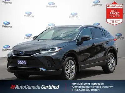 Recent Arrival! New Price! Odometer is 18355 kilometers below market average! Black 2023 Toyota Venz...