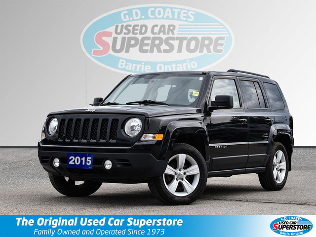 2015 Jeep Patriot North 4x4 ~Bluetooth ~Fog Lamps ~Alloys ~LOW K in Cars & Trucks in Barrie