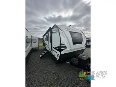 Palomino SolAire Ultra Lite travel trailer 240BHS highlights: U-Shaped Dinette Double Bunk Beds Rear...