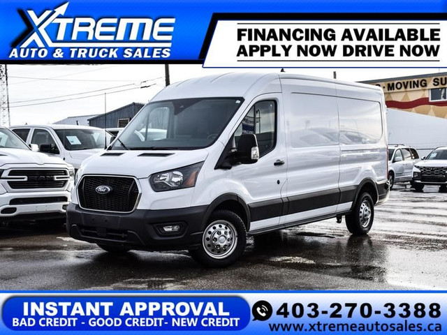 2023 Ford Transit Cargo Van AWD - NO FEES! in Cars & Trucks in Calgary