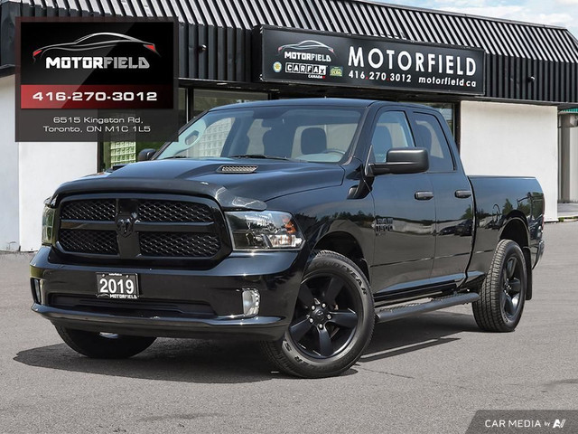 2019 Ram 1500 Classic Express 4x4 Quad Cab 6'4 Box *One Owner*  in Cars & Trucks in City of Toronto