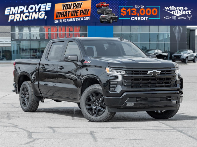 2025 Chevrolet Silverado 1500 RST- Black Wheels | Heated Steerin in Cars & Trucks in Markham / York Region