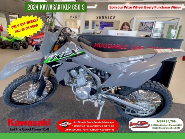 2024 KAWASAKI KLX 300R - Only $39 Weekly, All-in in Dirt Bikes & Motocross in Fredericton