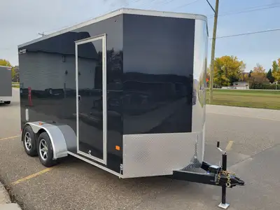 YEAR: 2025 MAKE: RAINBOW TRAILERS MODEL: EXCURSION SIZE: 7'X14'+V-NOSE AXLES: 2-3500LB SUSPENSION: L...