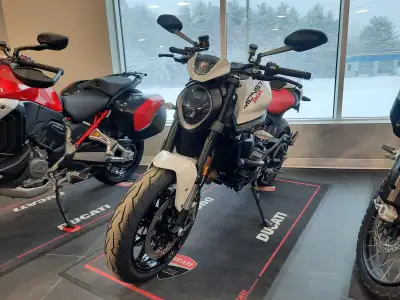 Steele Recreation in Bridgewater has lots of 2023 and 2024 Left over Ducati motorcycles in stock. Li...