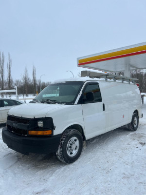 2015 Chevrolet Express Extended with Roof Rack & Shelving