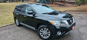 2014 Nissan Pathfinder SL, AWD, LEATHER, REAR CAM, LED LIGHTS, PUSH BUTTON, CERTIFIED