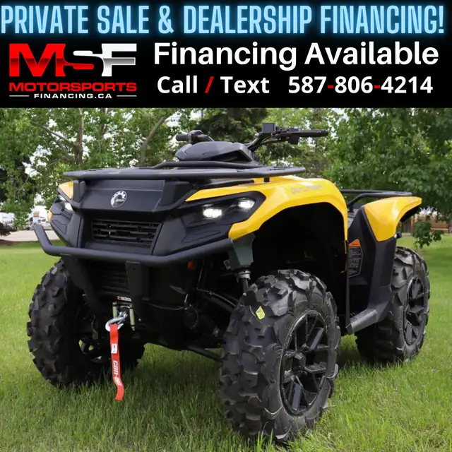 2023 CAN AM OUTLANDER XT 700 (FINANCING AVAILABLE) in ATVs in Strathcona County - Image 2