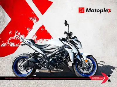 GSX-S1000 ABS SEULEMENT 13933 KM MOTO SPORT TOURING 1 ANS GARANTIE SANS FRAIS INCLUS DANS NOTRE PROG...