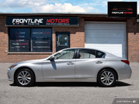 2014 Infiniti Q50 AWD - One Owner - Silver on Black Leather Interior - CarFAX Verified - Clean Title... (image 2)