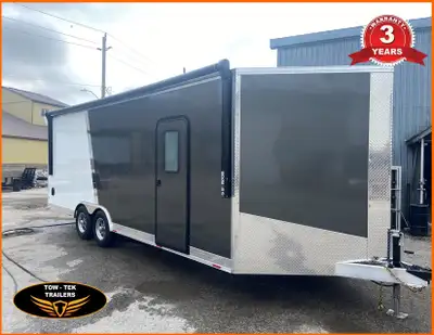 For sale is a 2023 Tow Tek Trailers 8.5 x 22 Tow Tek two tone toy hauler/Car hauler, This trailer is...
