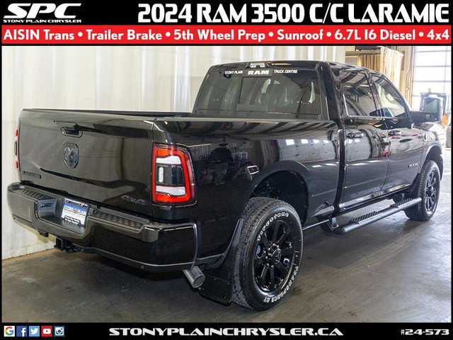 2024 RAM 3500 Laramie 4x4 Crew Cab 6'4 in Cars & Trucks in St. Albert - Image 2