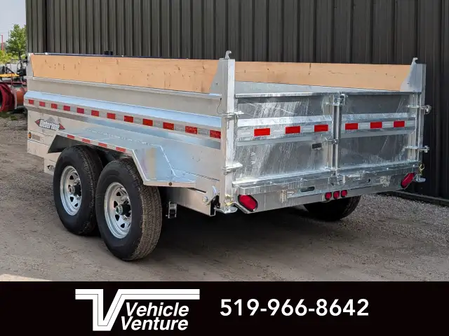 2025 WEBERLANE 82X12 CONTRACTOR SERIES 14000 GVWR GALVANIZED in Cargo & Utility Trailers in Oakville / Halton Region - Image 3