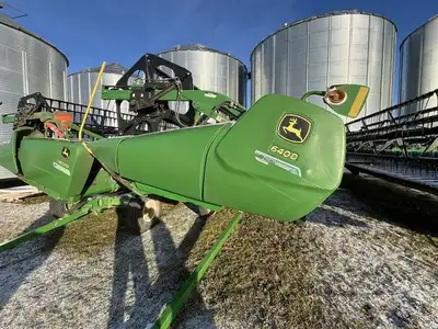 Location: Horizon Ag & Turf Falher 2012 JOHN DEERE 640D, DRAPER TO BE USED W/COMBINE ONLY, POLY TINE...