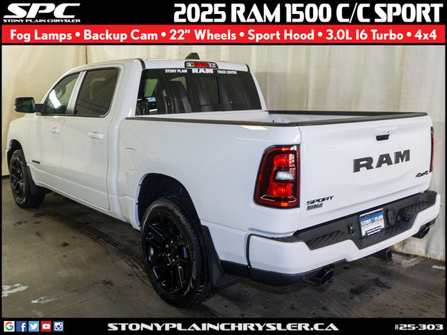 2025 RAM 1500 Sport 4x4 Crew Cab 5'7 in Cars & Trucks in St. Albert - Image 4