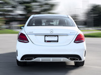 2015 Mercedes Benz C-300 AMG PKG White Exterior on Black Interior comes with Navigation and Back up... (image 3)