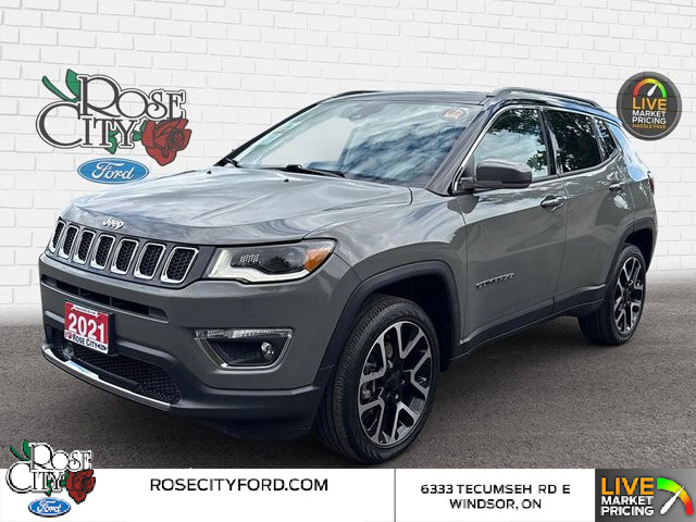 2021 Jeep Compass Limited | Heated Seats | Cooled Seats in Cars & Trucks in Windsor Region