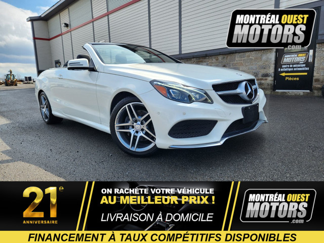 2014 Mercedes-Benz E-Class E 350 AMG Package / Convertible / 360 in Cars & Trucks in West Island