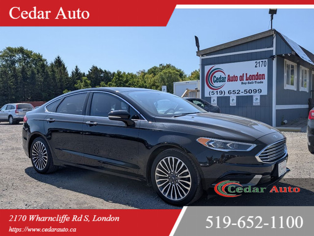 2018 Ford Fusion SE All-wheel Drive Sedan Automatic in Cars & Trucks in London - Image 2